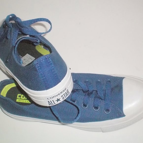Converse Chuck Taylor All Star Royal Blue Lunarlon Shoes Men's Size 6 Women's 8 - Picture 2 of 5